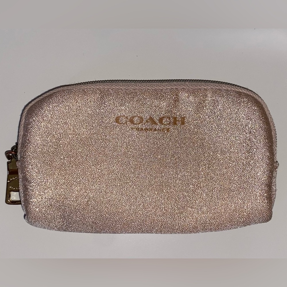 Coach Gold Bag with Shimmery Finish
